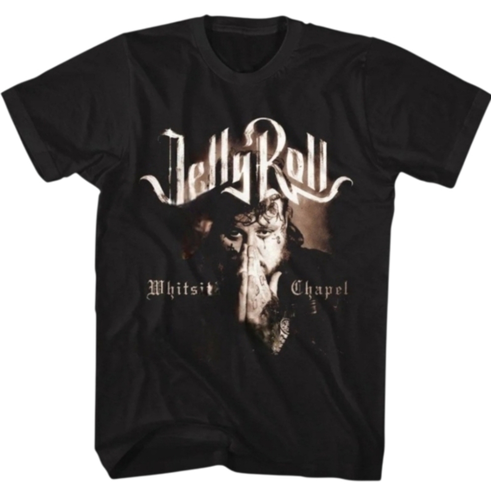 Jelly Roll Whitsitt Chapel Album Black T-Shirt - Picture 1 of 1